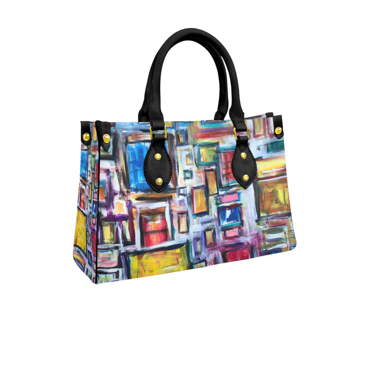 Women's Tote Bag With Black Handle