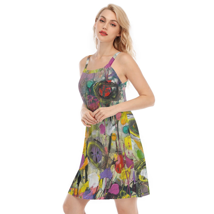 Women's Sleeveless Cami Gardem Abstracted