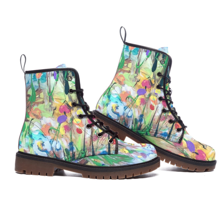 All-Over Print Women's Martin Short Boots