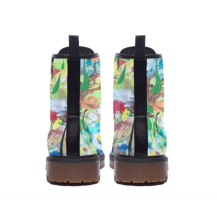 All-Over Print Women's Martin Short Boots