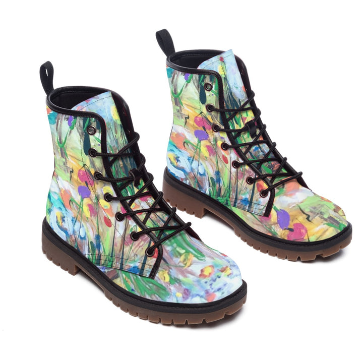 All-Over Print Women's Martin Short Boots