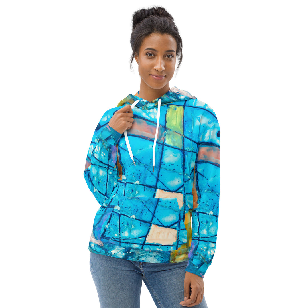 Women's Hoodie- Blue