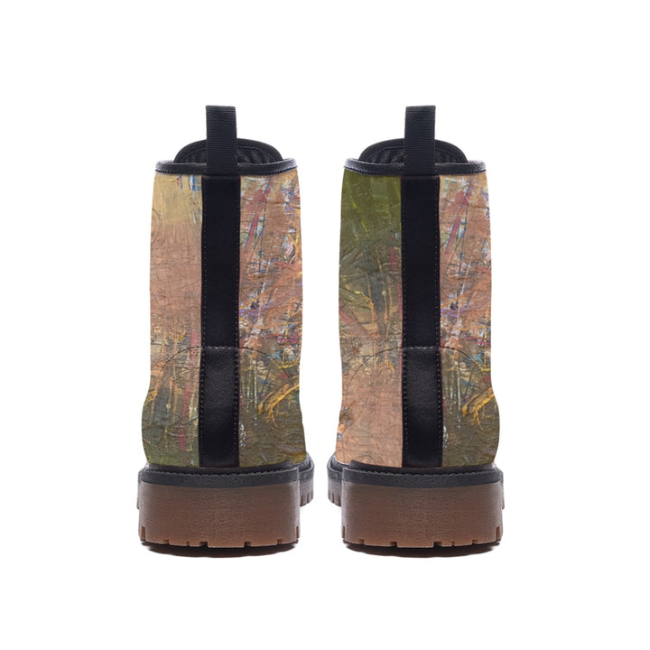 Women's Martin Short Boots Earth Tones