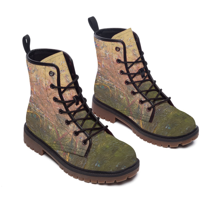 Women's Martin Short Boots Earth Tones