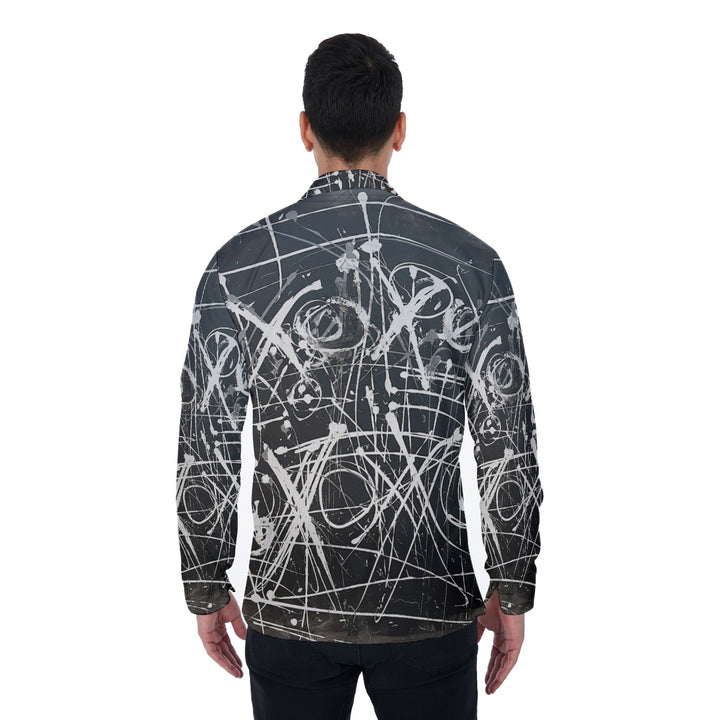 Men's Long Sleeve Shirt- Black