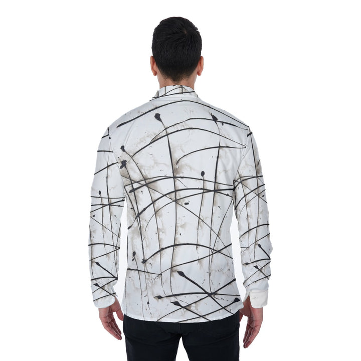 Men's Long Sleeve Shirt- White