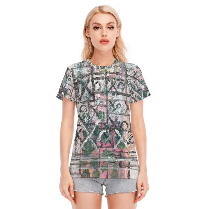 Women's Round Neck T-Shirt - Gray