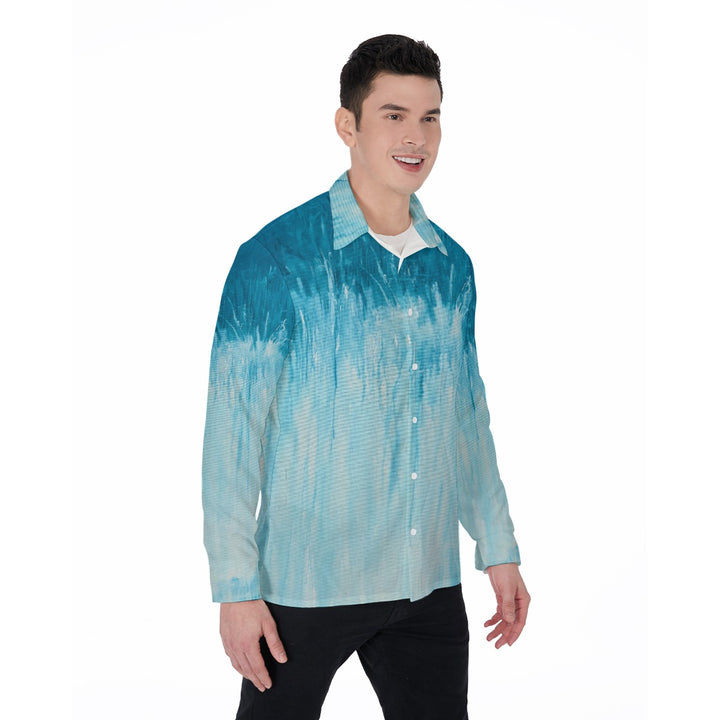 Men's Long Sleeve Shirt "Blue Lagoon"