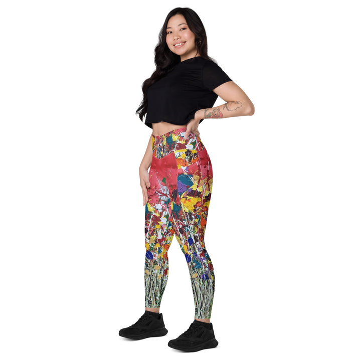Leggings With Pockets- Multi Colour
