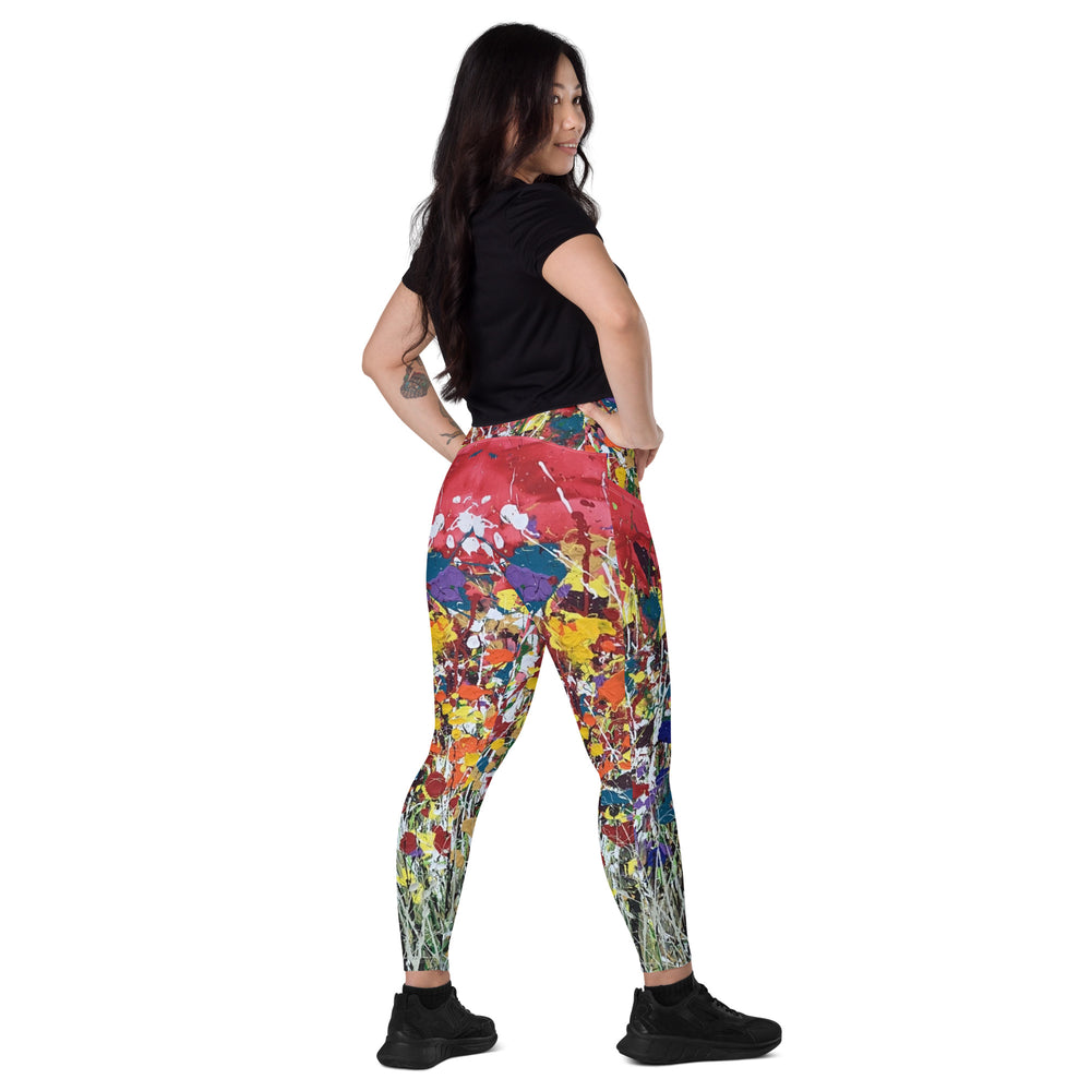 Leggings With Pockets- Multi Colour