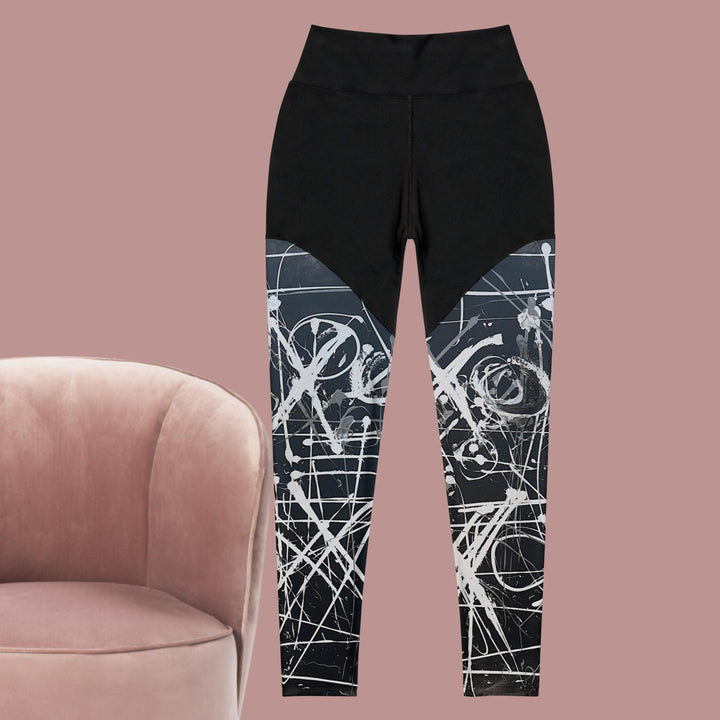 Sports Leggings- Black