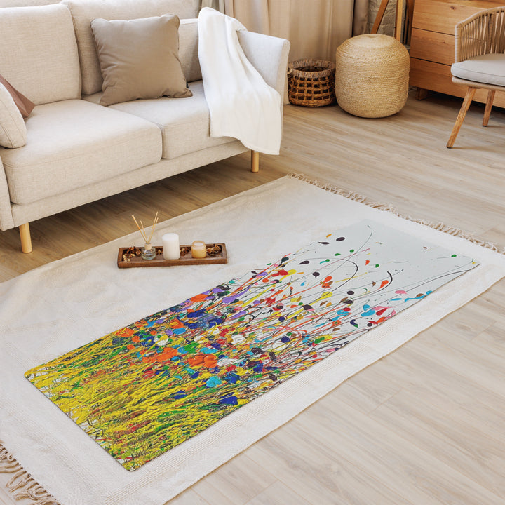 Yoga mat "Rainbow Garden"