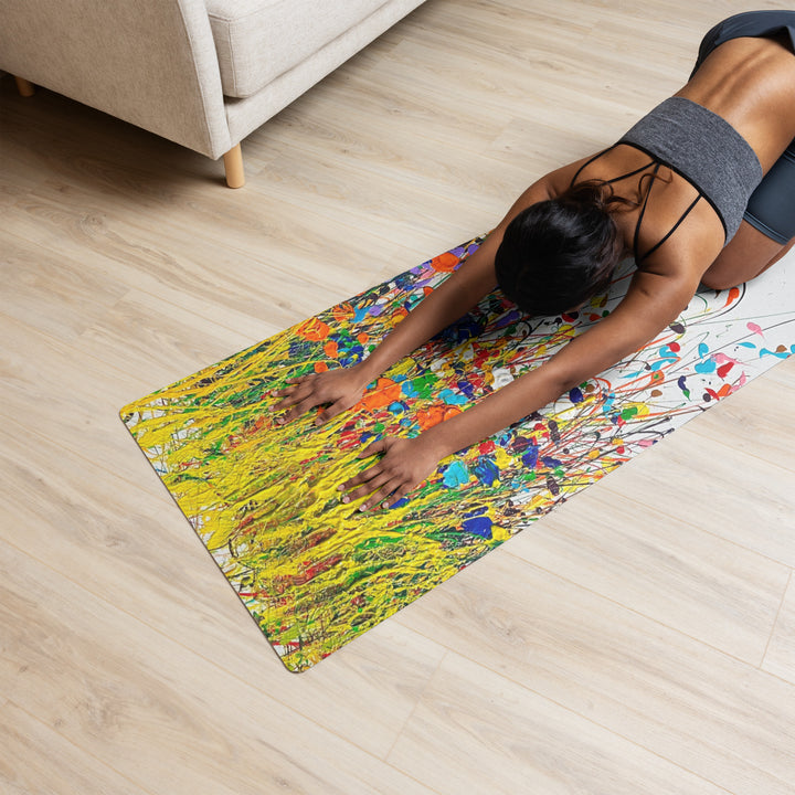 Yoga mat "Rainbow Garden"