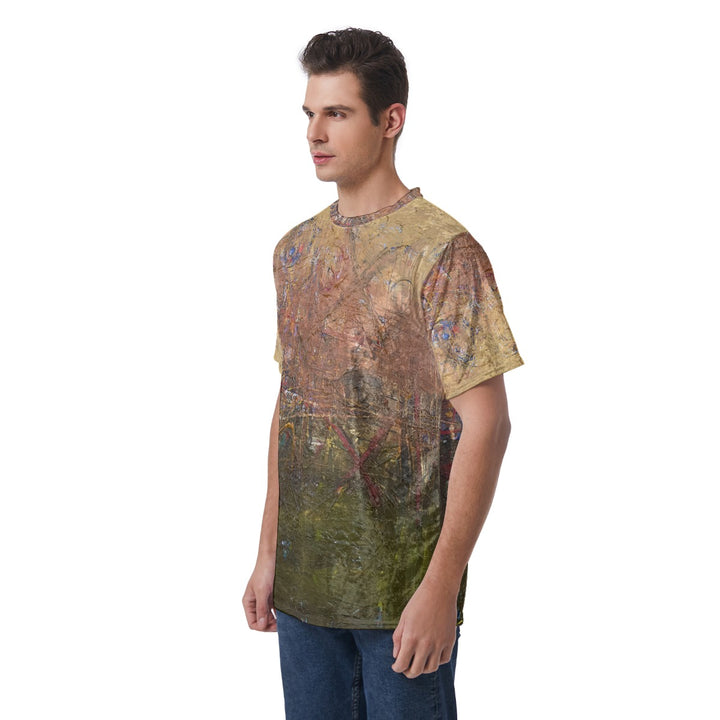 "Colors of Earth" Men's Velvet T-Shirt