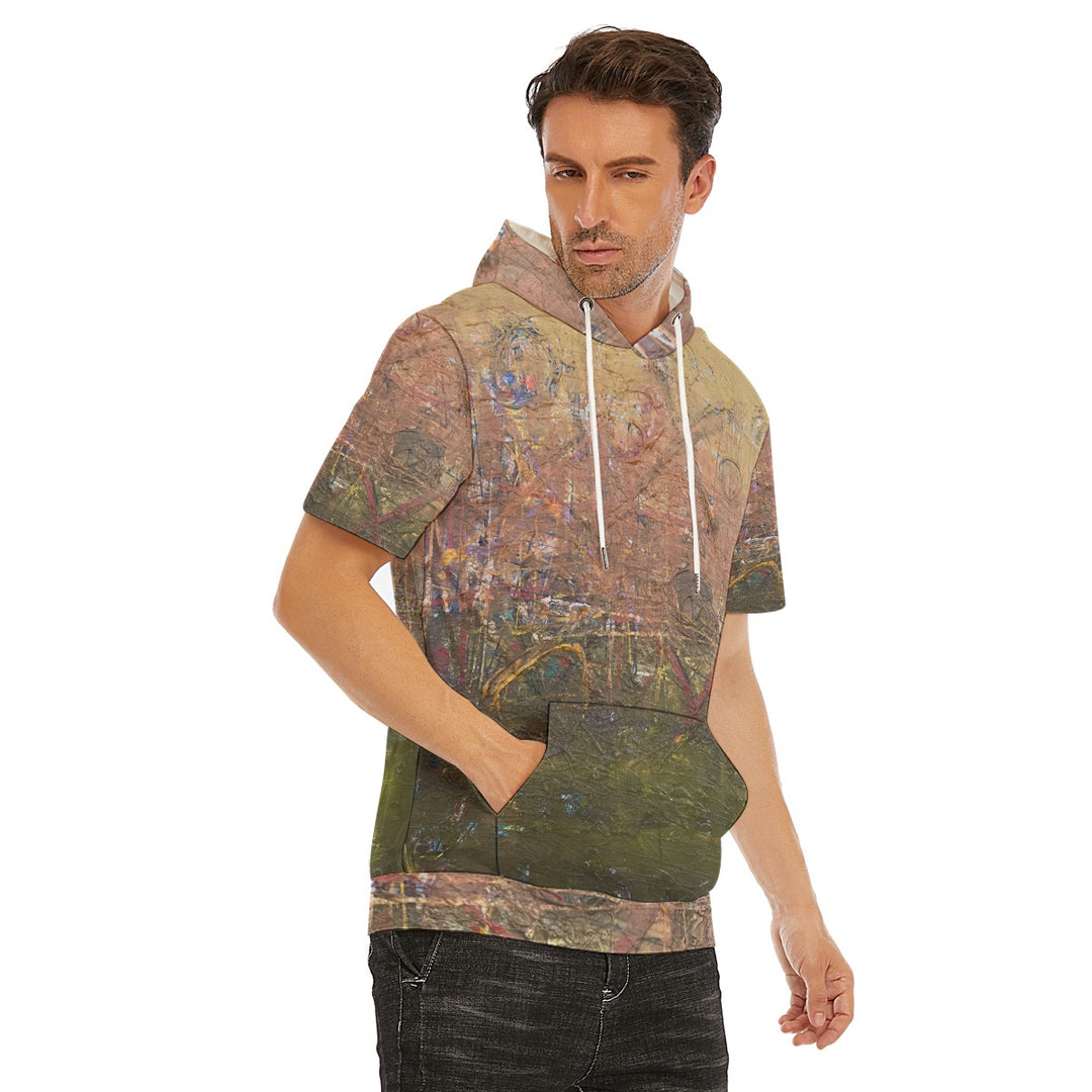 "Colors of Earth" Men's Hooded T-Shirt